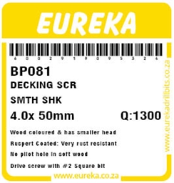 BP081 - Decking Screw -BP081_label_T